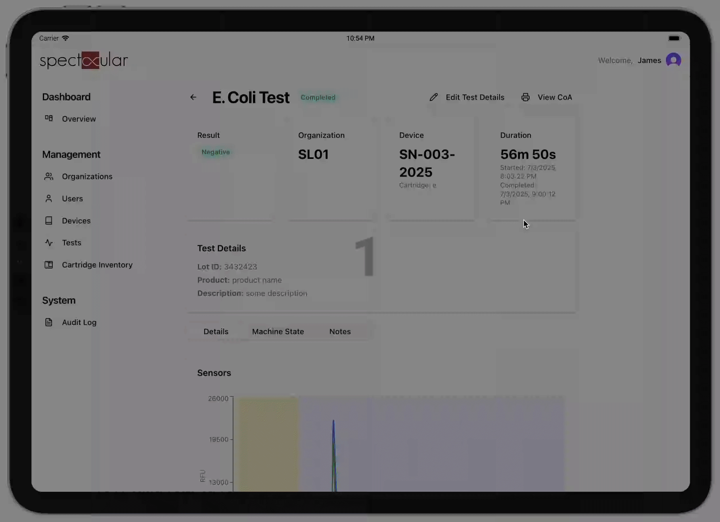 Live SpectacularCloud Demo